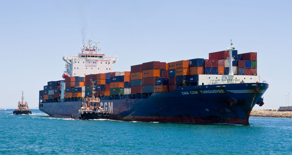 Victoria Quay Container Ship